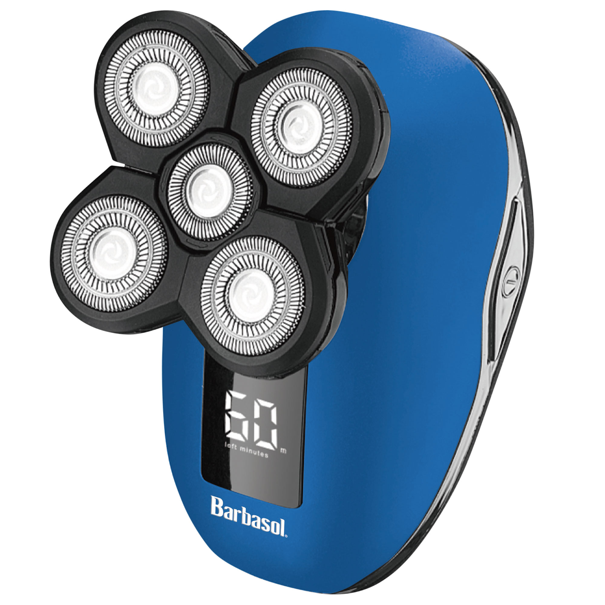 Barbasol Rechargeable LCD Head Shaver Set