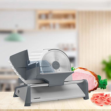 stainless steel food and meat slicer