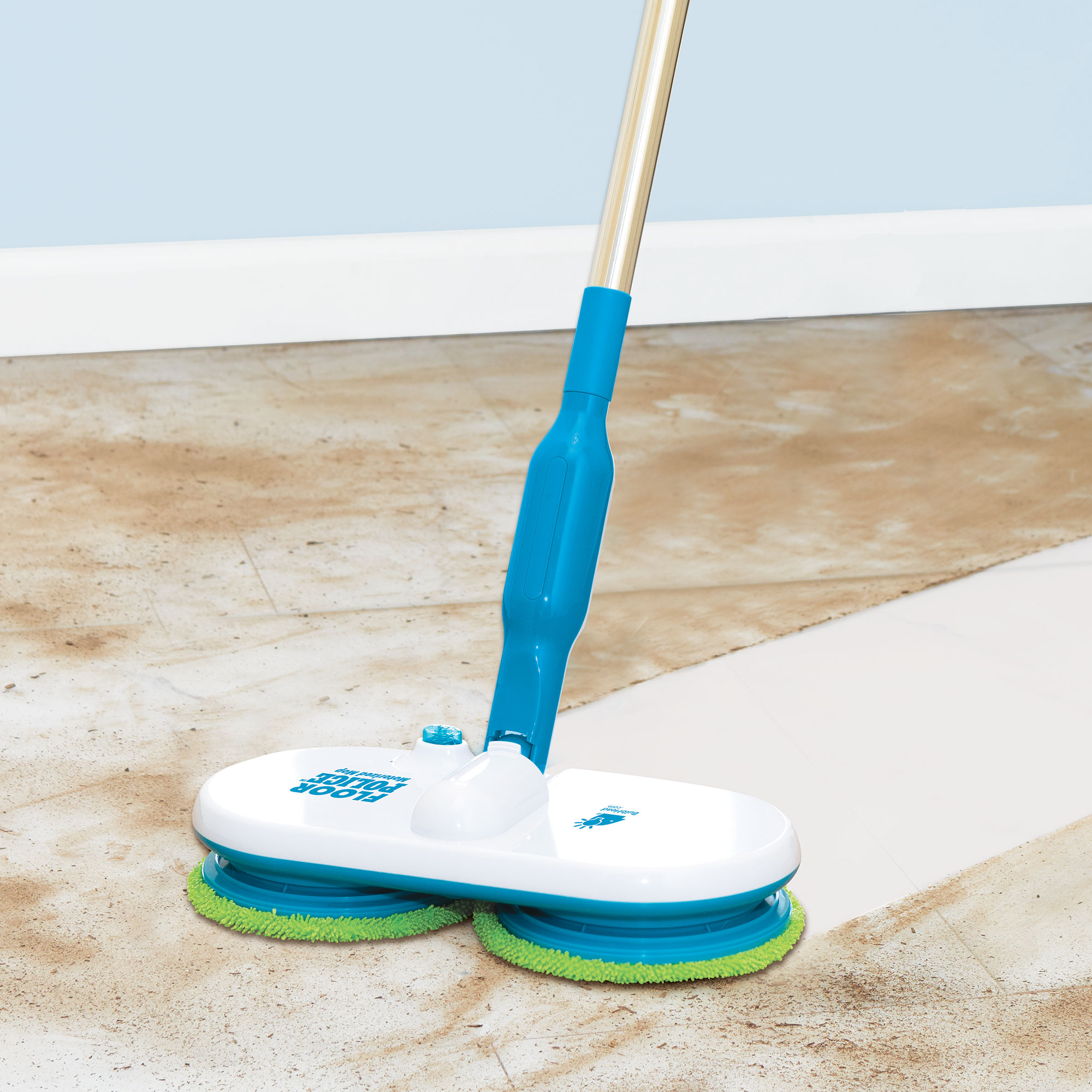 Floor Police Motorized Spin Mop