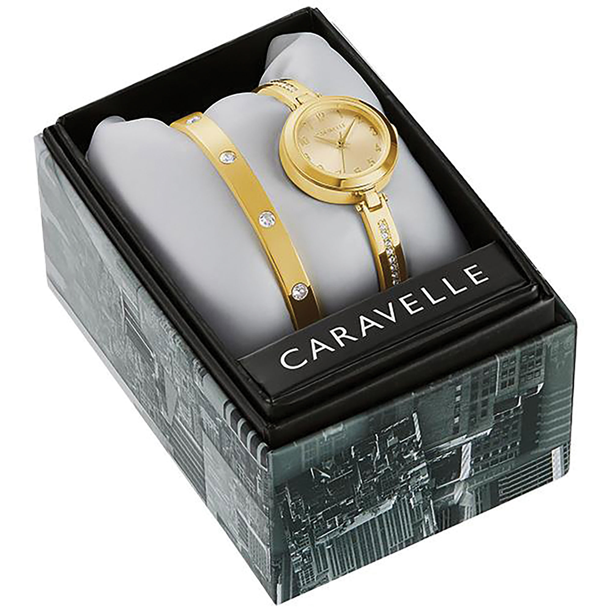 gold womens watch with gift box