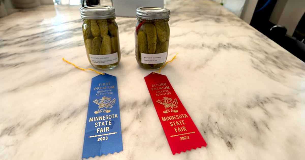 state fair ribbons for canning