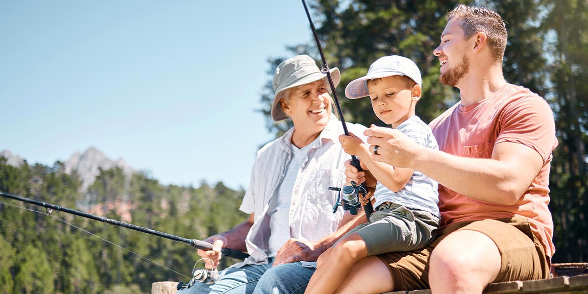 family fishing trip