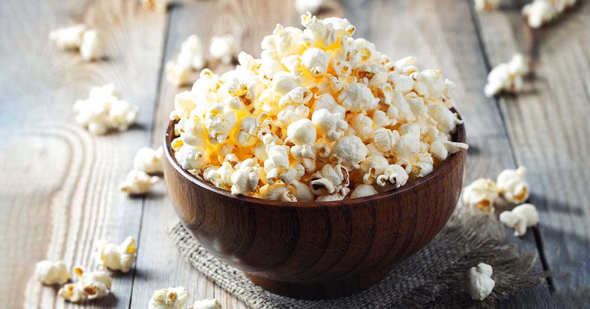 Bowl of popcorn