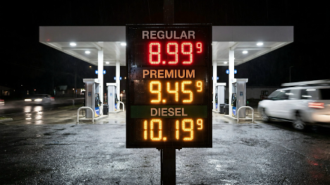 gas station