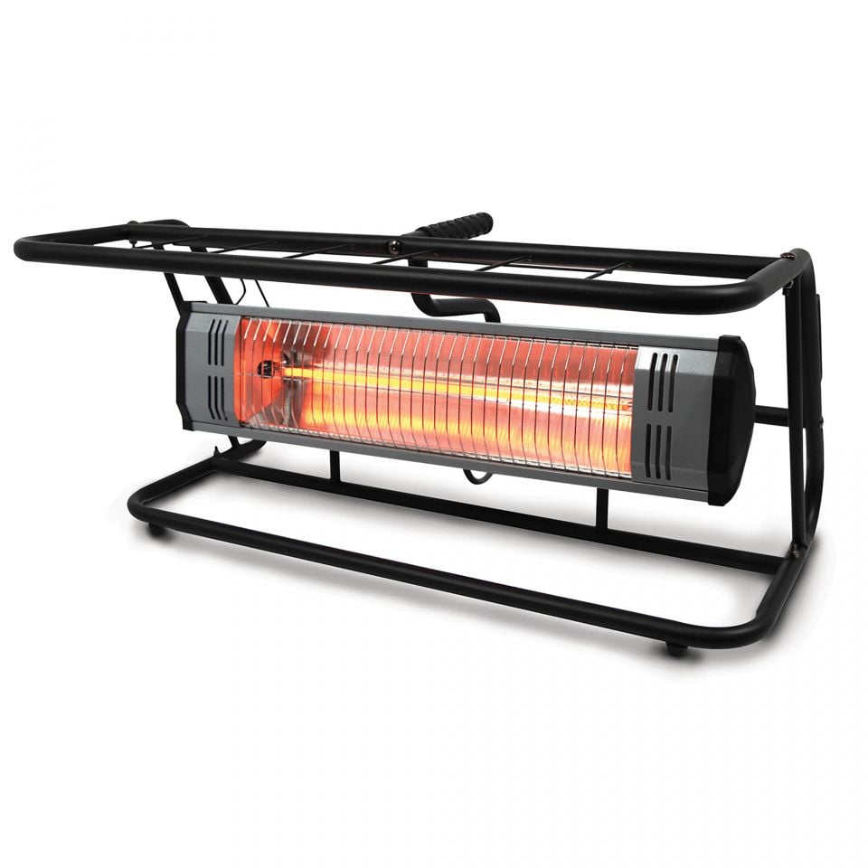 1500W Indoor Outdoor Heater w Roll Cage