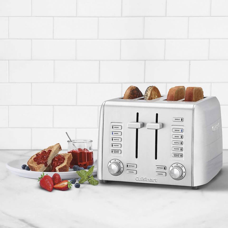 Cuisinart 4-Slice Stainless Steel Toaster