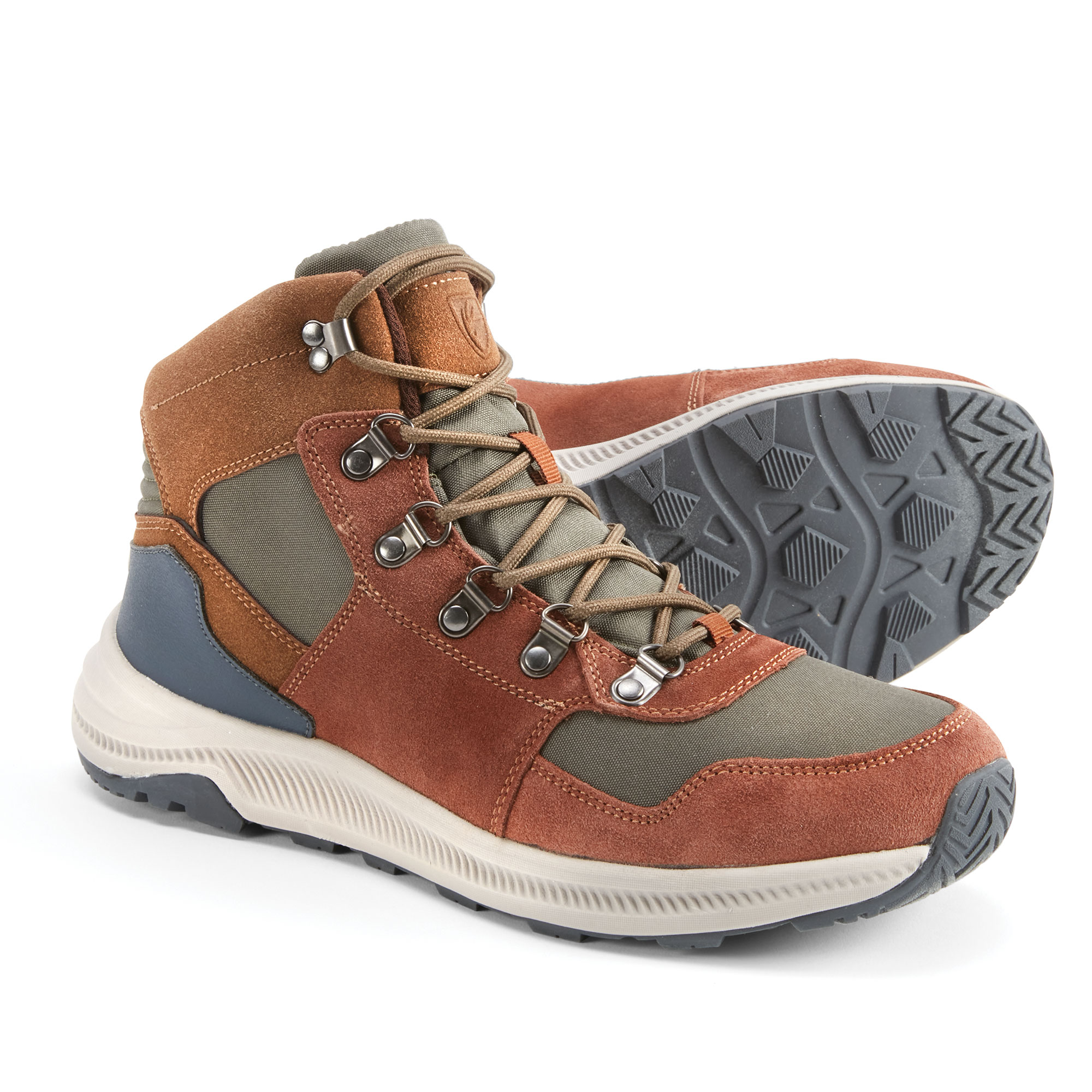 Deer Stags Men's Casual Hikers - Chestnut
