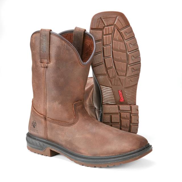 Rocky Worksmart Tough Western Work Boots