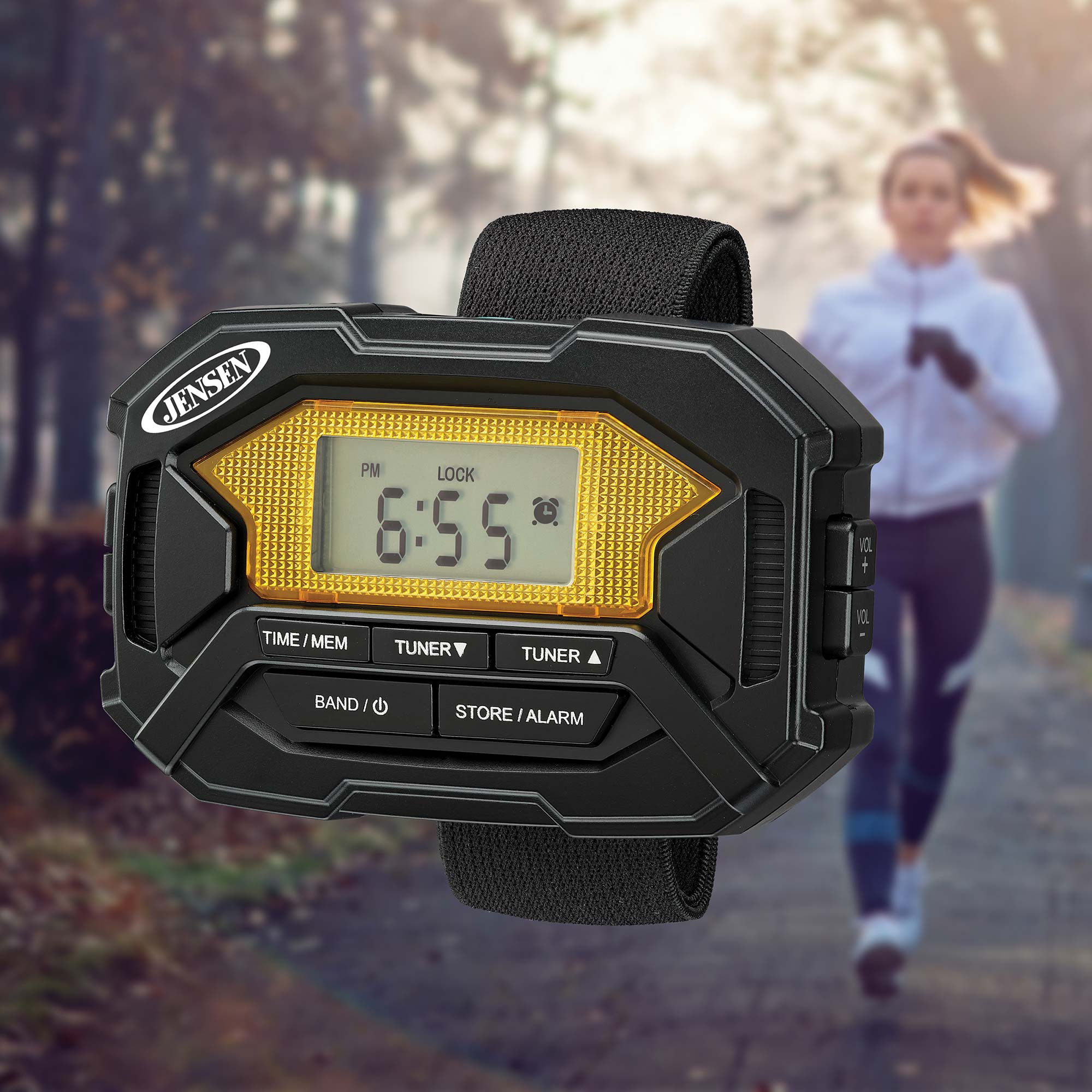 Jensen Digital AM/FM Armband Radio