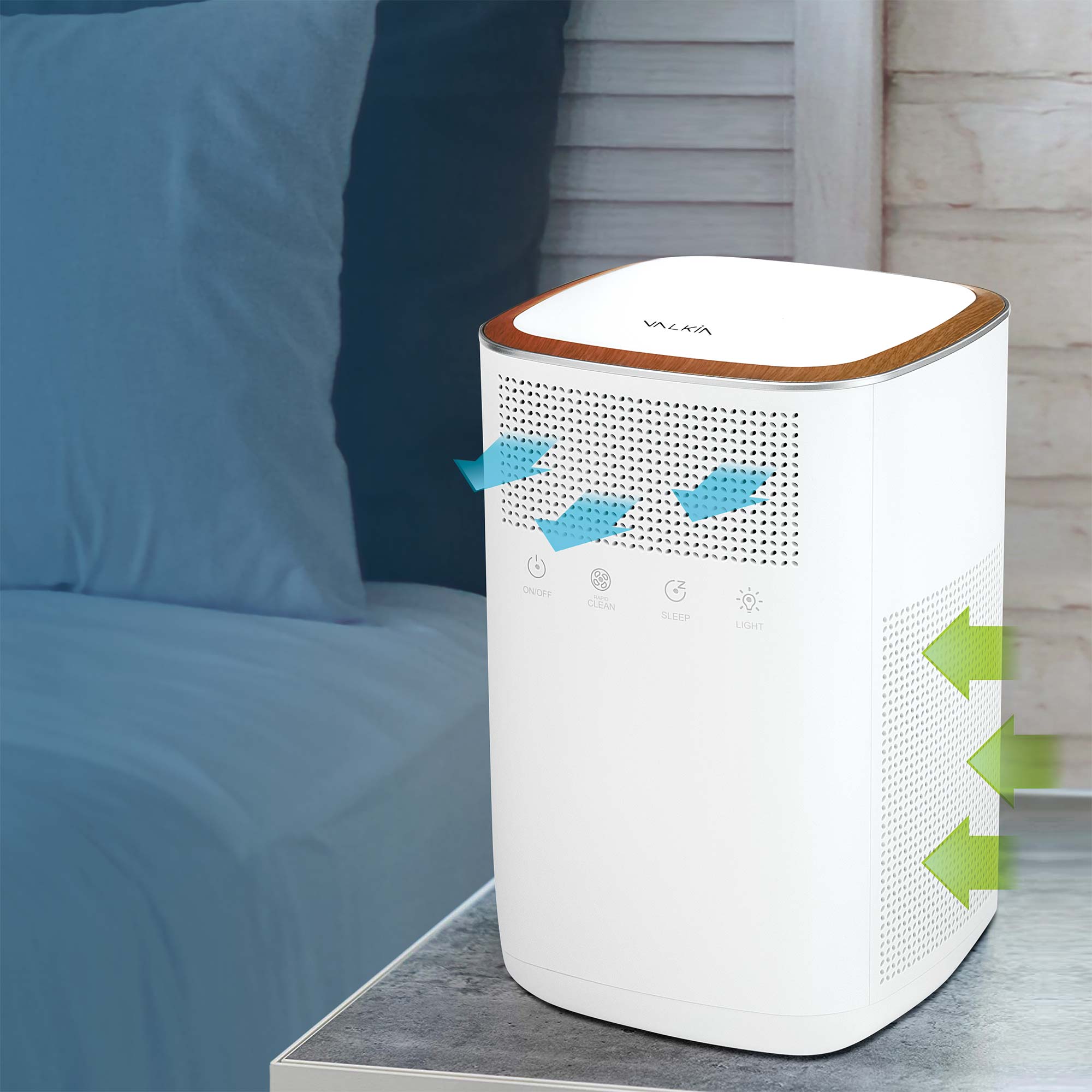 VALKIA 3-Stage Air Purifier