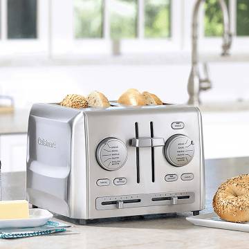 Cuisinart Stainless Steel 4-Slice Toaster