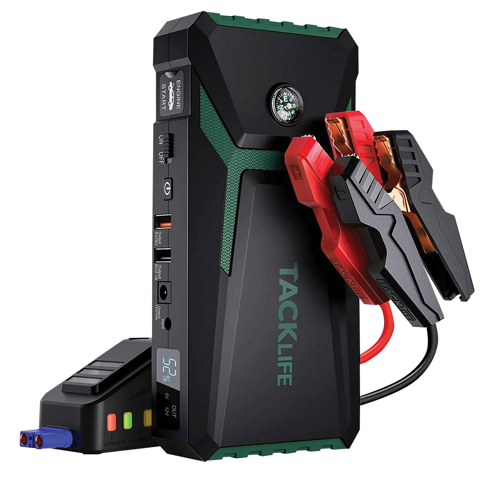 800A Li-Ion Portable Jump Starter with USB Ports