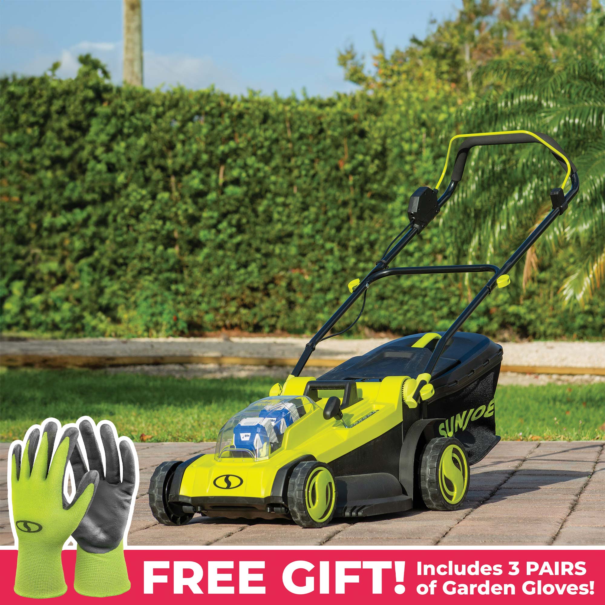 Sun Joe 48V Lawn Mower Kit