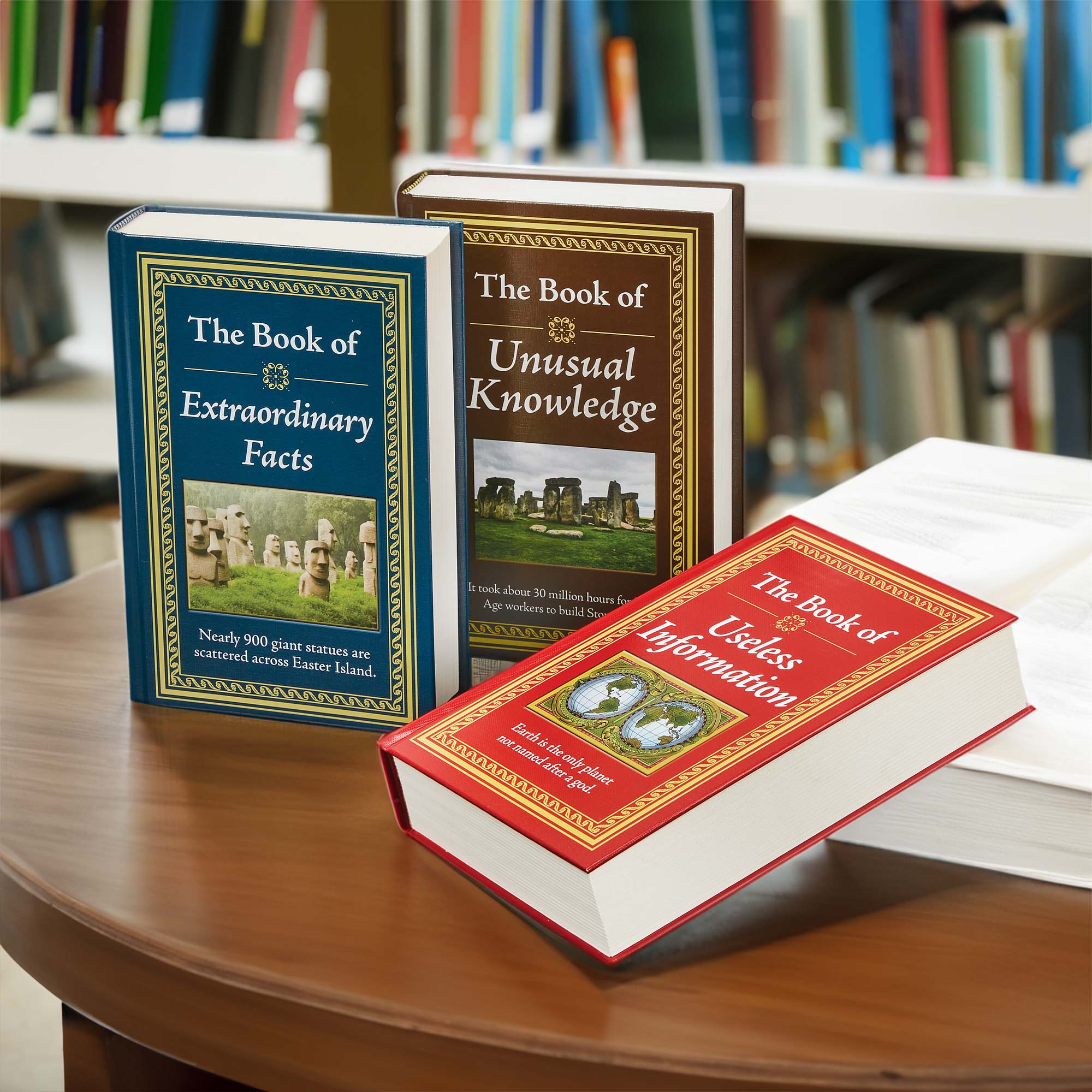 'The Book Of' 3-Pack Book Set - Fun Trivia for All Ages!