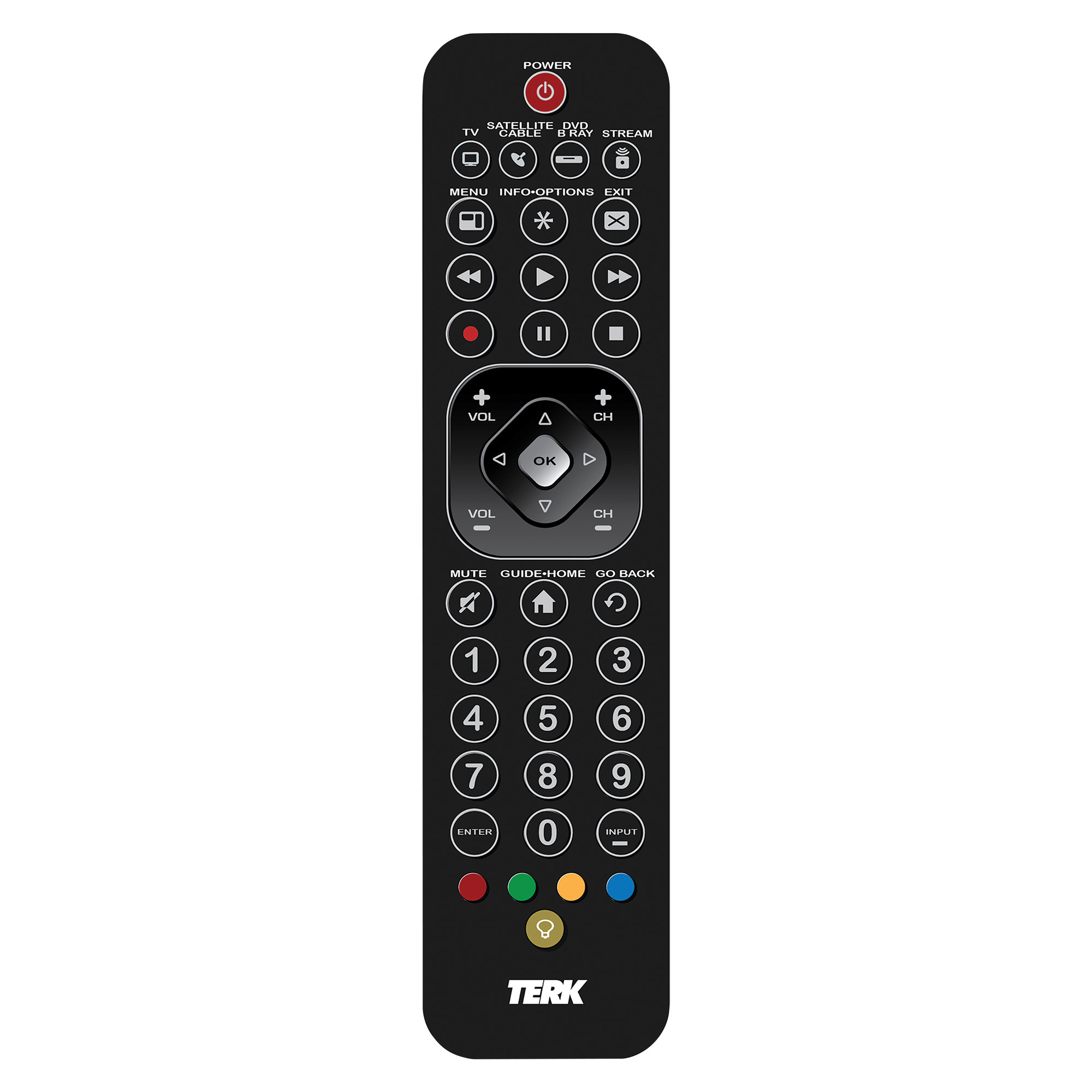 Terk Universal TV Remote Control