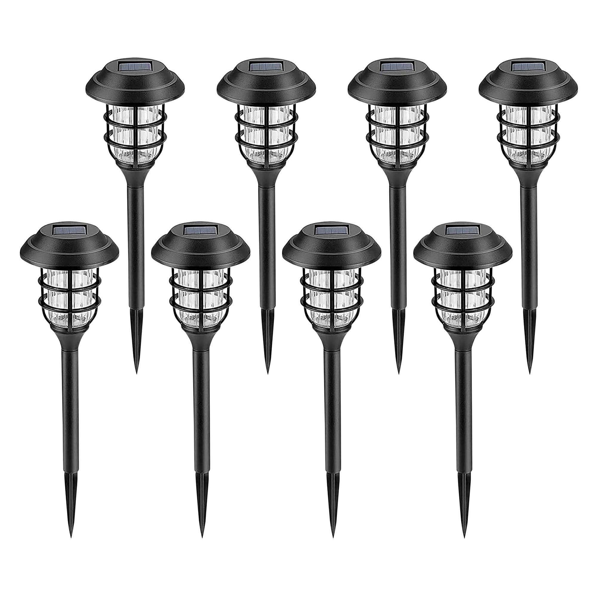 Solar Pathway Lights - 8 Pack