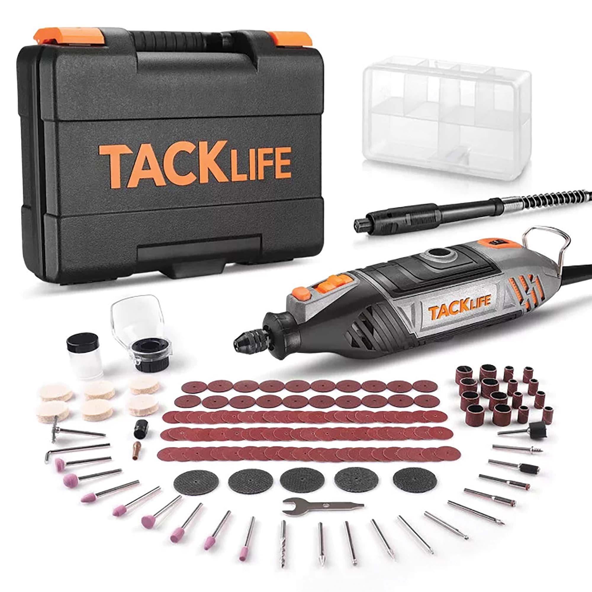 TACKLIFE 150-Piece Rotary Tool Set