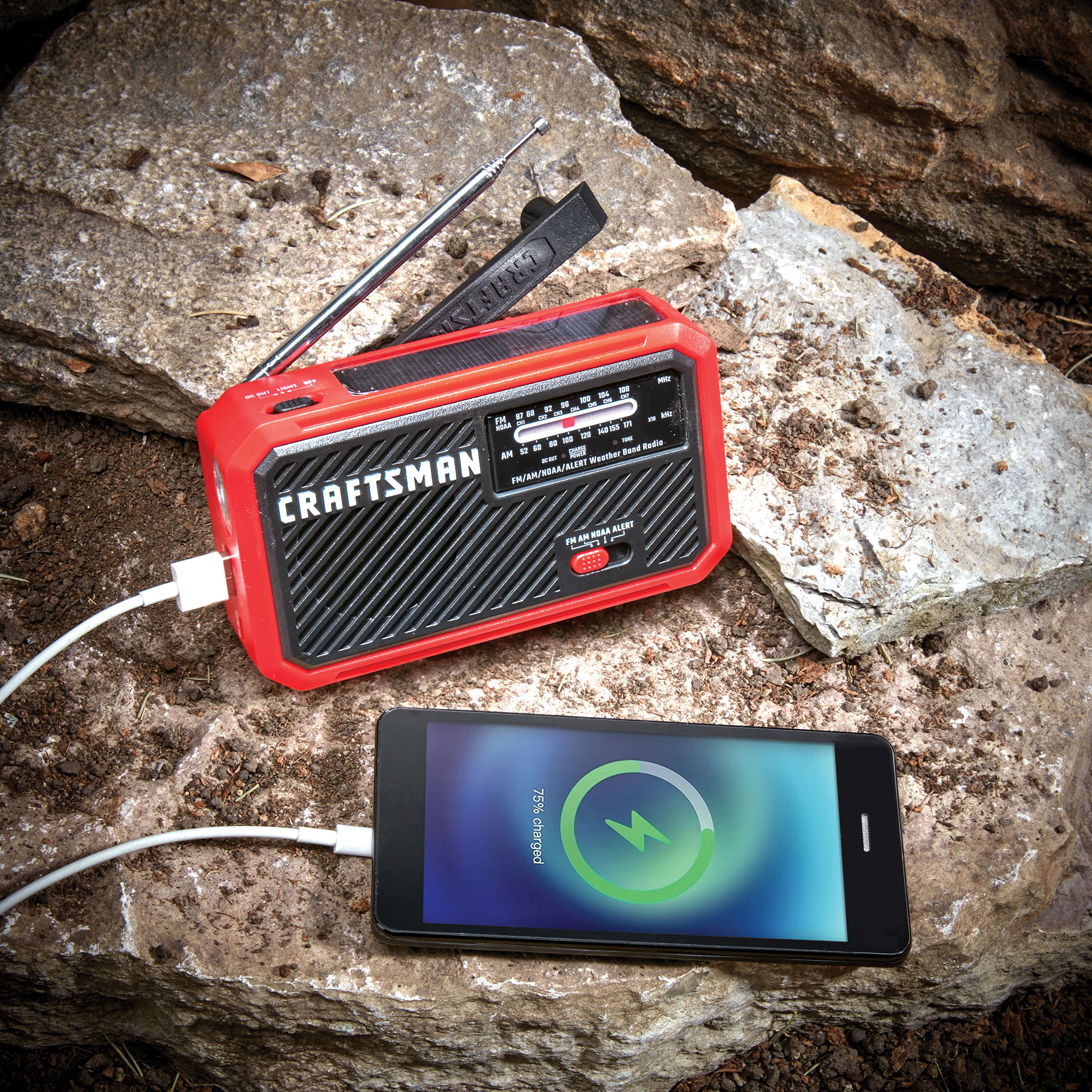 Craftsman Weather Alert Radio with Flashlight