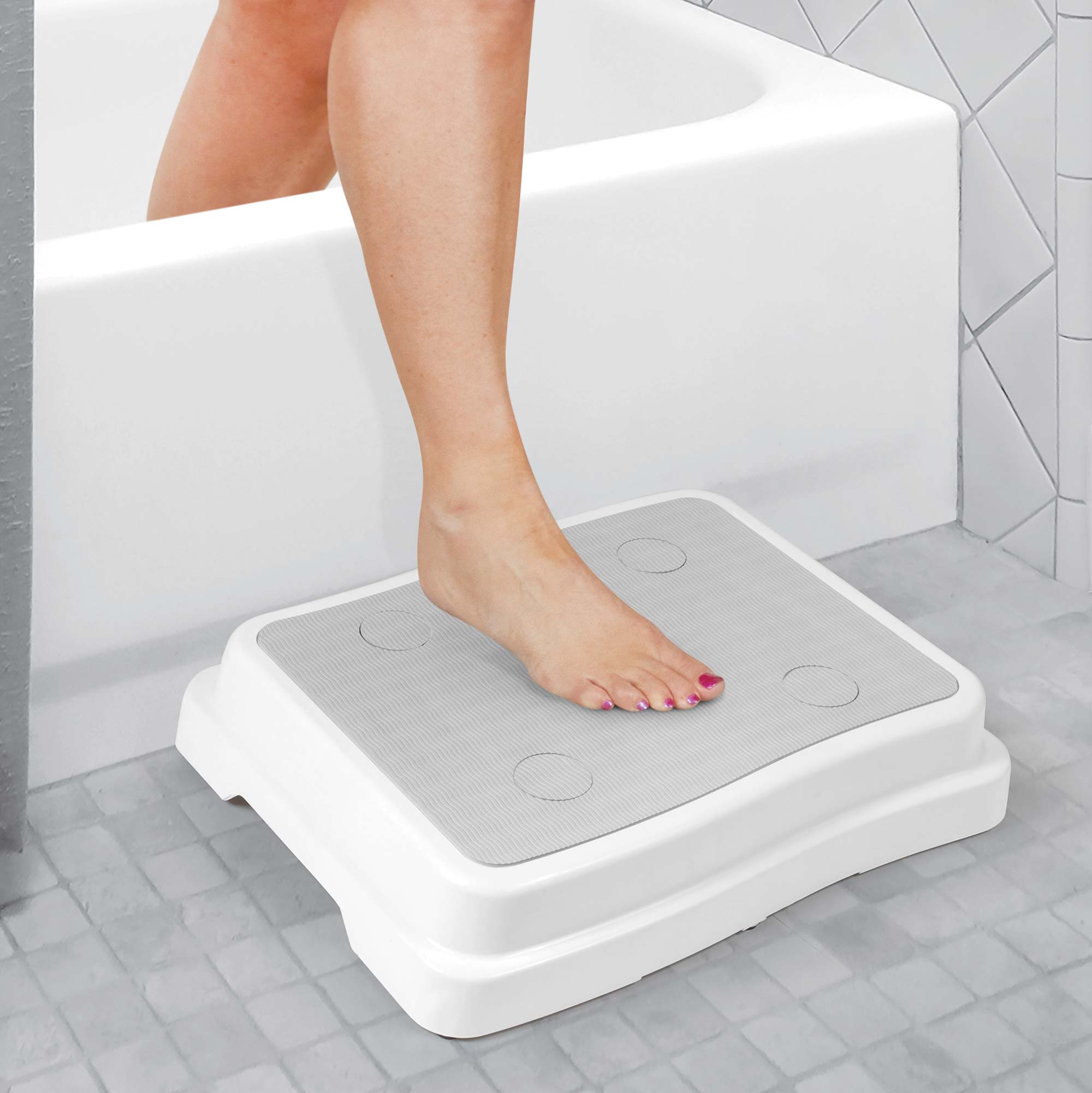 Non-Slip Stackable Bath Step