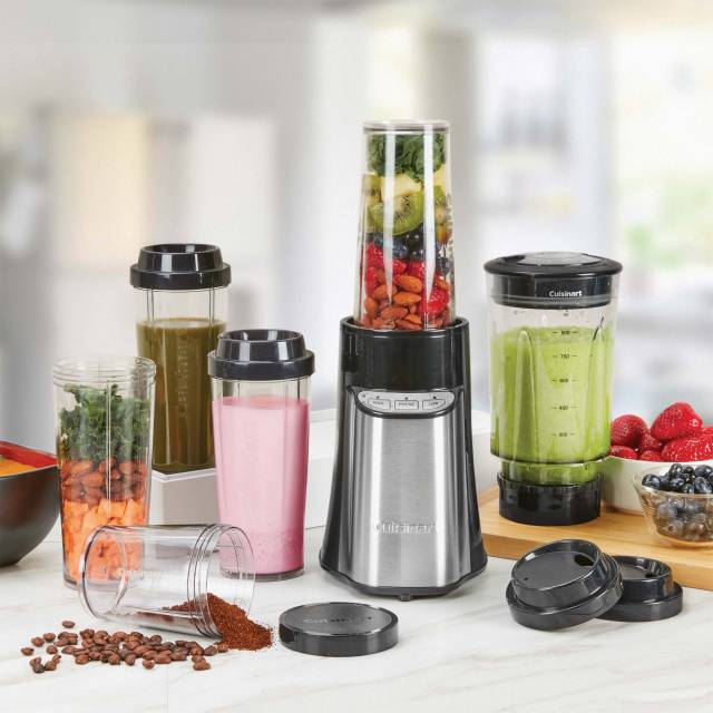 Cuisinart 32-Ounce Blender with Chopping Cup, Travel Cups and Lids