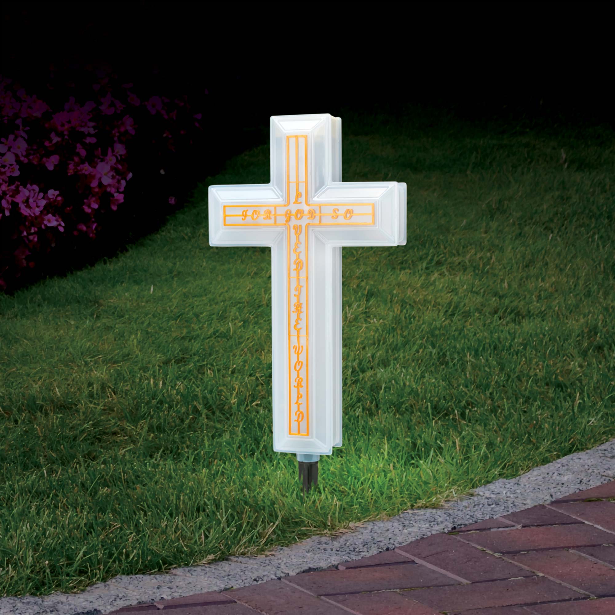 Countryside Solar LED Cross