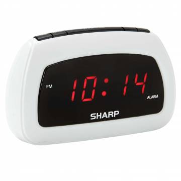 Sharp Compact Digital Alarm Clock