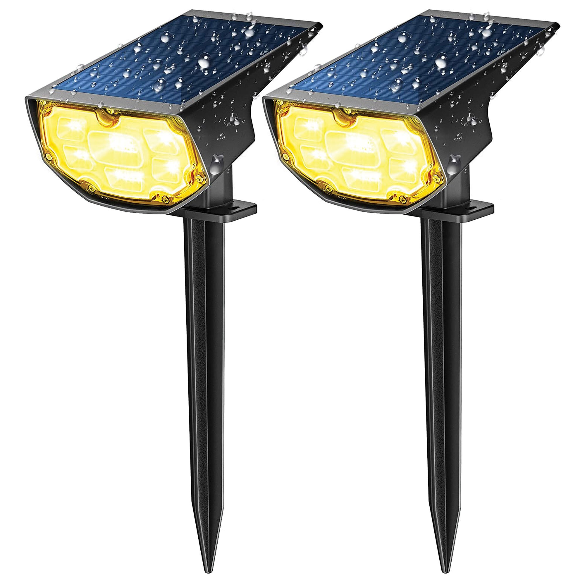 Litom Outdoor LED Solar Spotlights