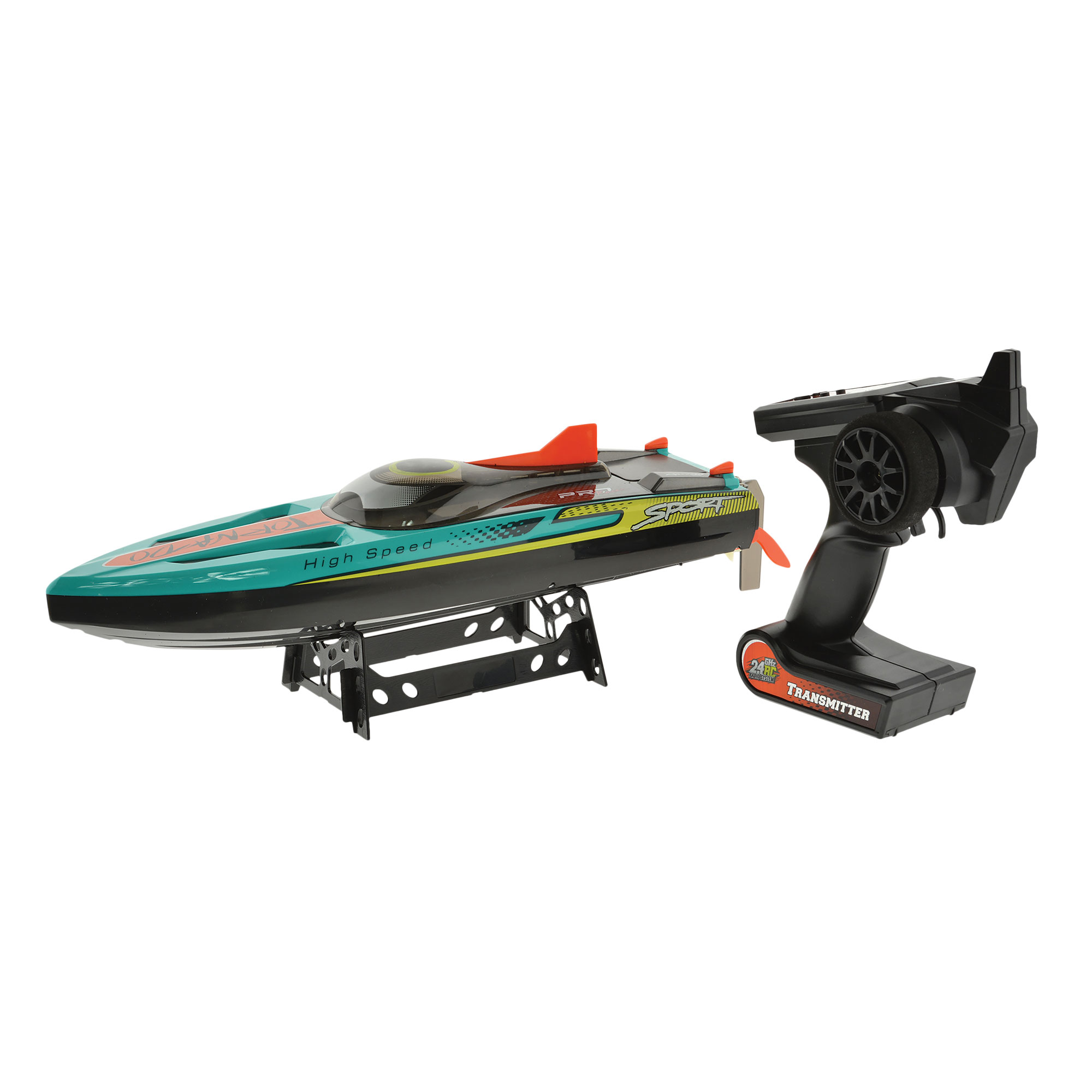 CIS High-Speed RC Speed Boat with Long-Range Remote