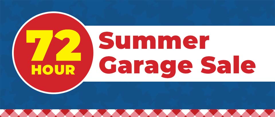 72 Hour Virtual Garage Sale