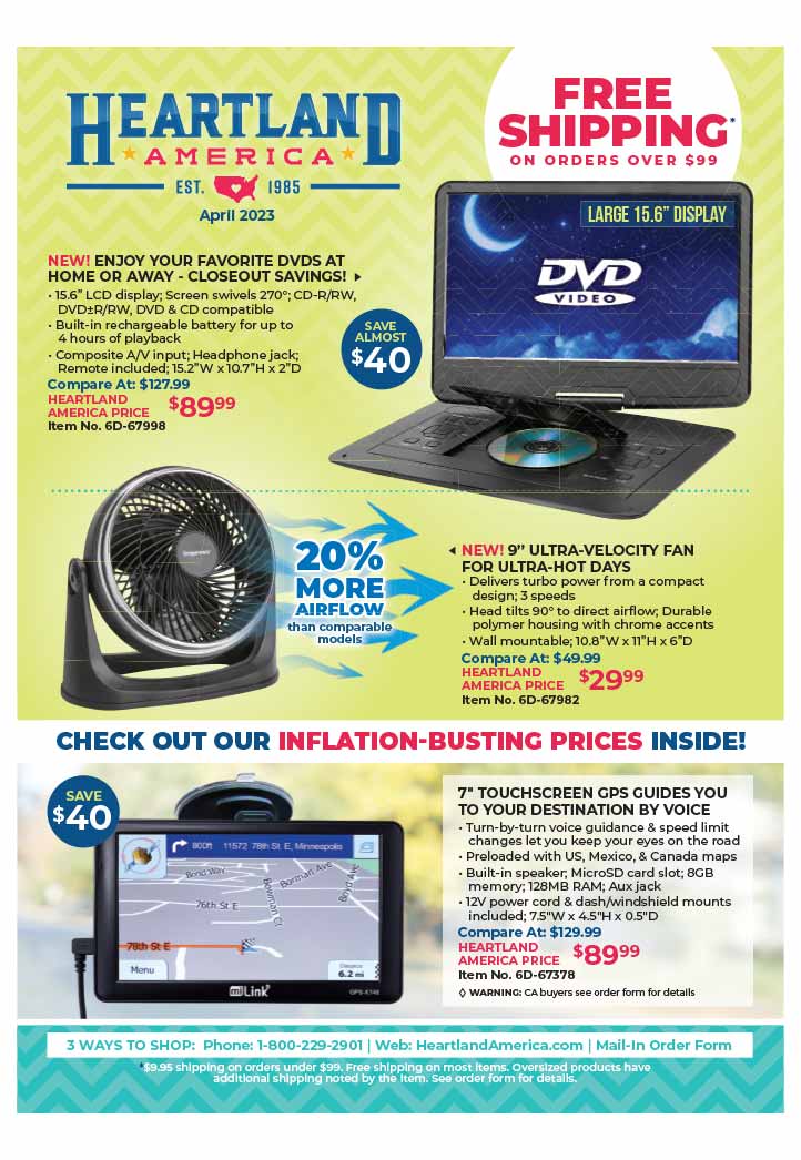 Browse the Heartland America 6D Online Catalog Viewer