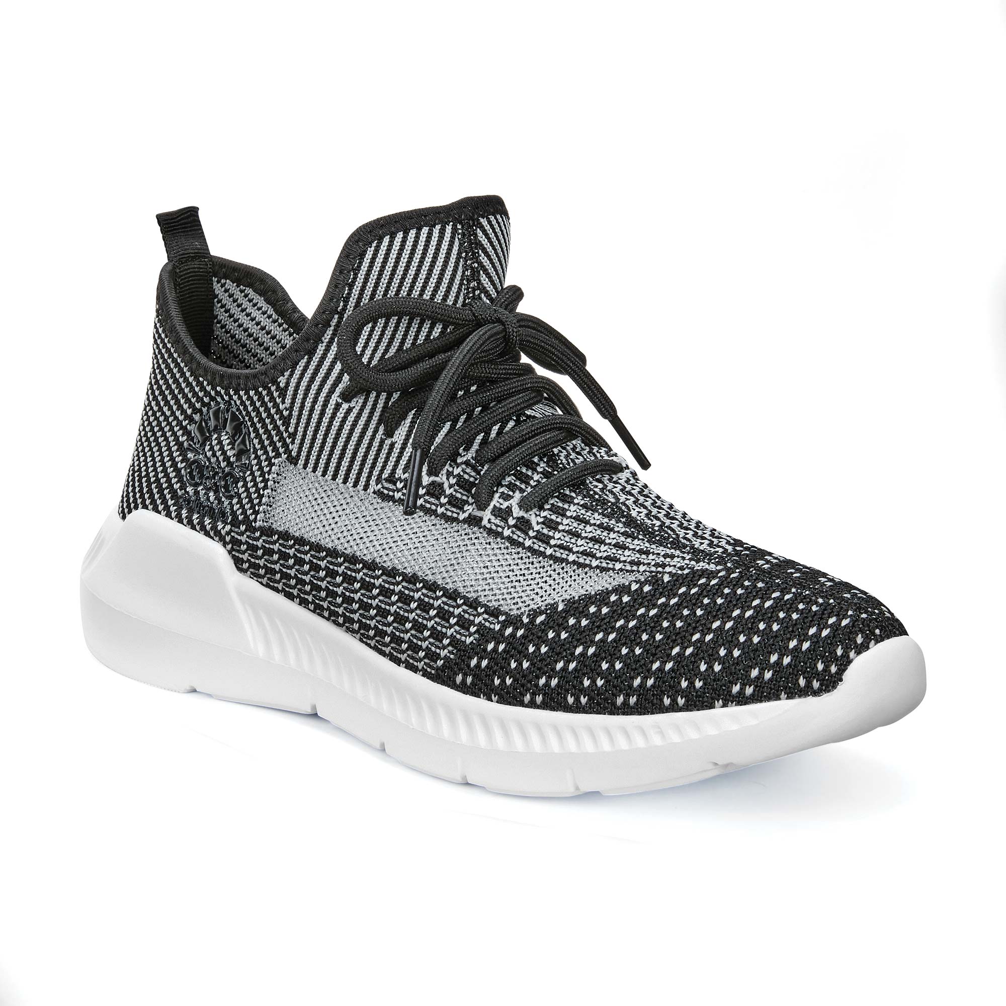 Women's Black Sandie Knit Sneakers