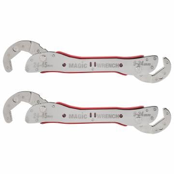 Dual-Sided Universal Wrench - 2 Pack