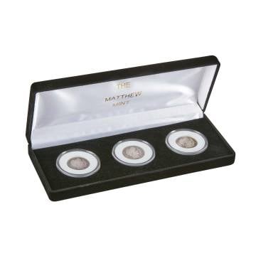 Barber 3-Coin Quarter Set