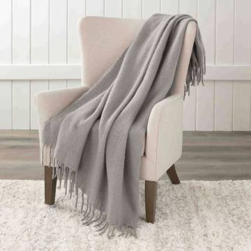 Vellux Woven Throw Blanket - Grey