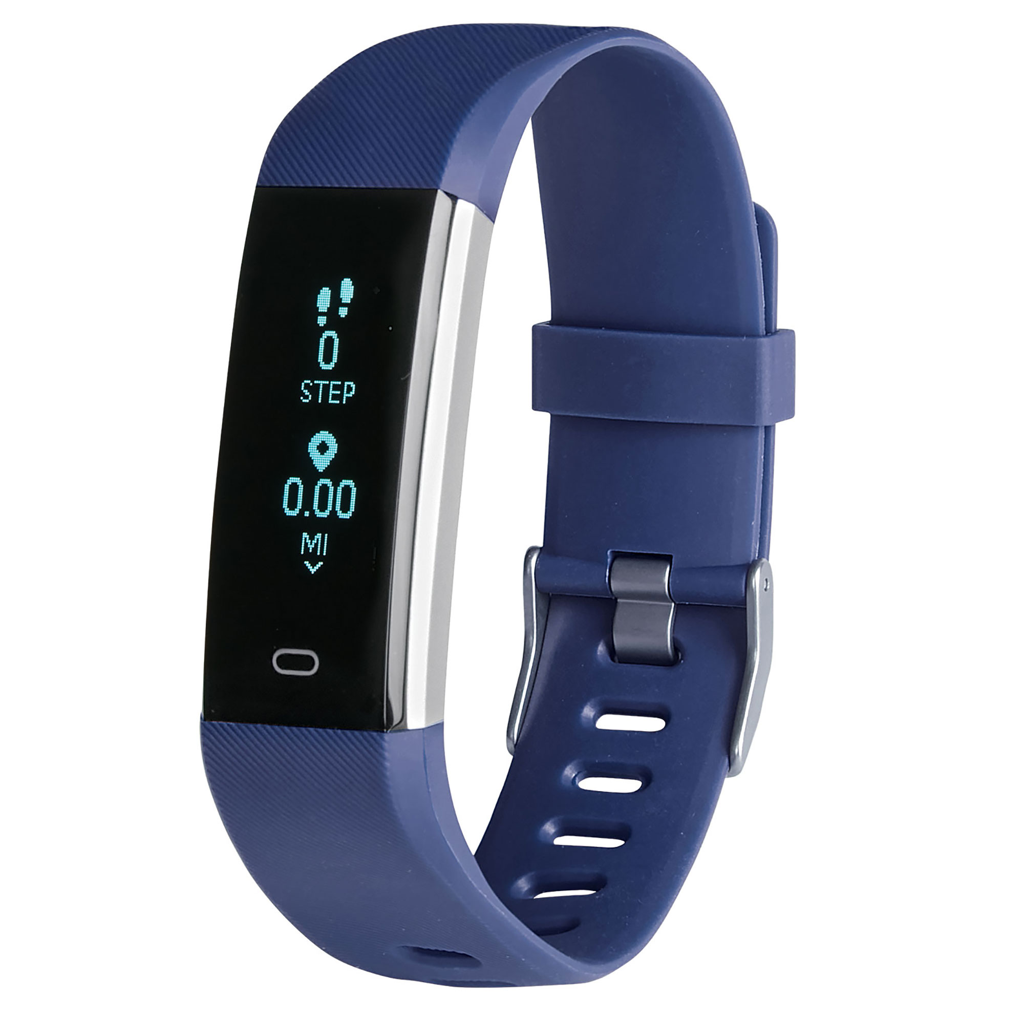 Fitness Tracker & Heart Rate Monitor - Blue