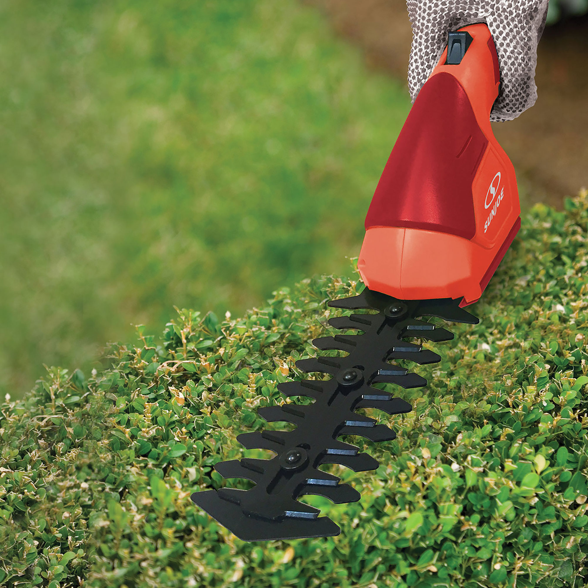 Sun Joe Grass Shear & Trimmer - Red