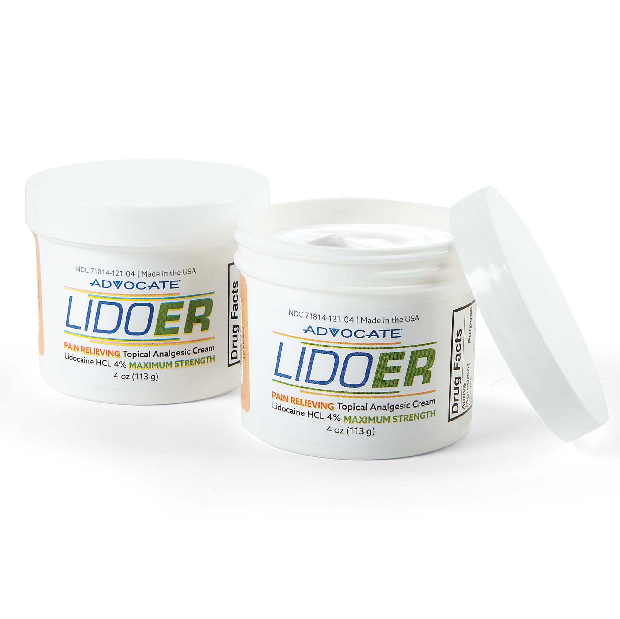 Lido ER Pain Relief Cream - 2 Pack