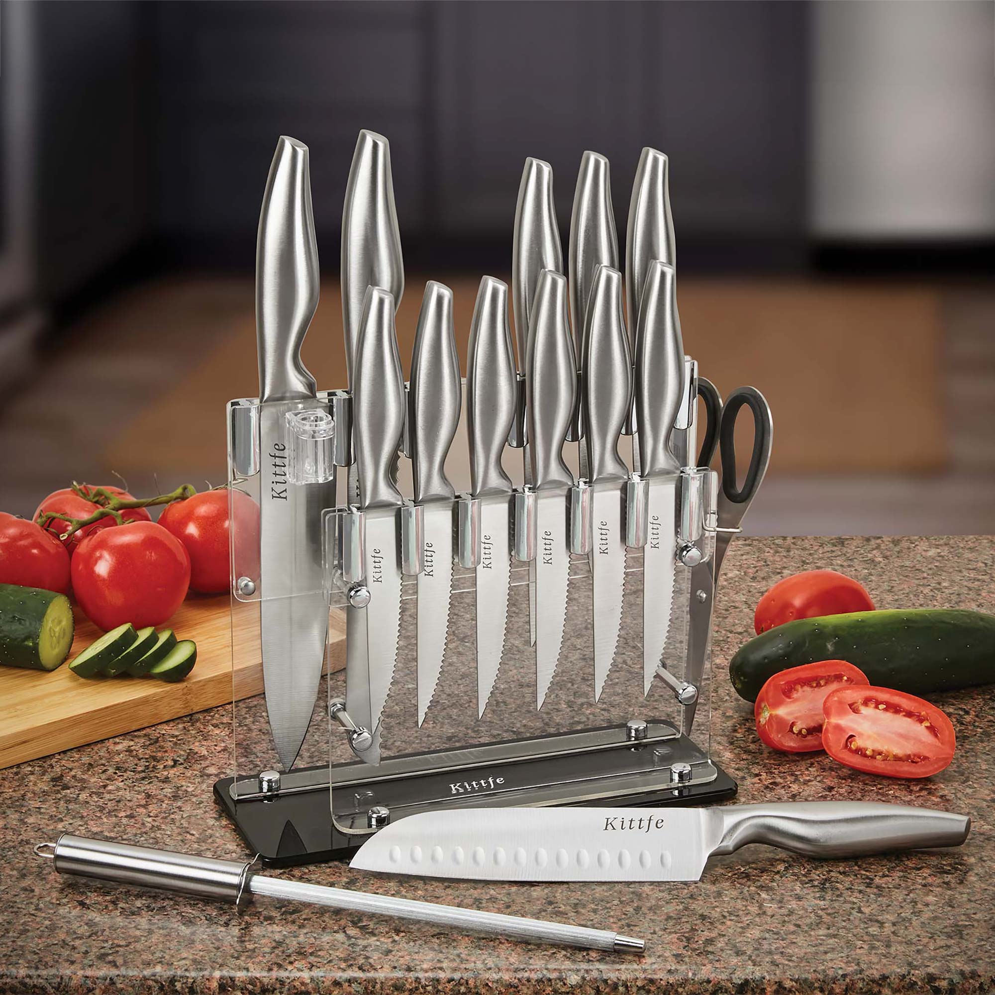 15 Piece Professional Chef Knife