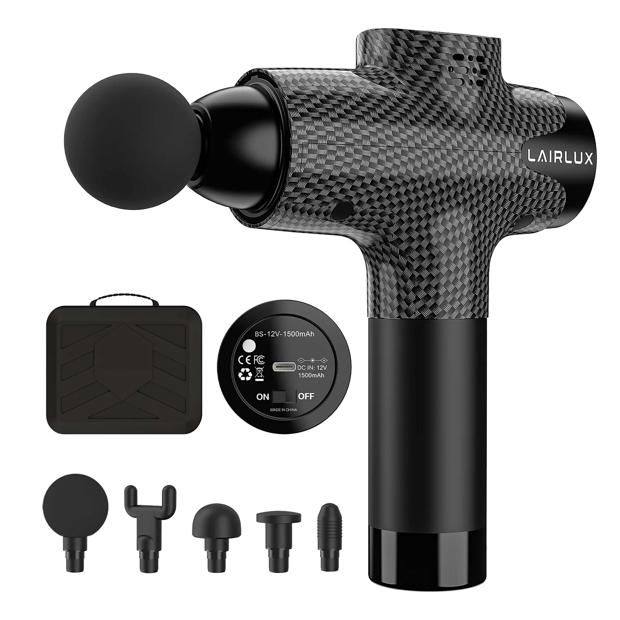20-Speed Deep-Tissue Electric Massager