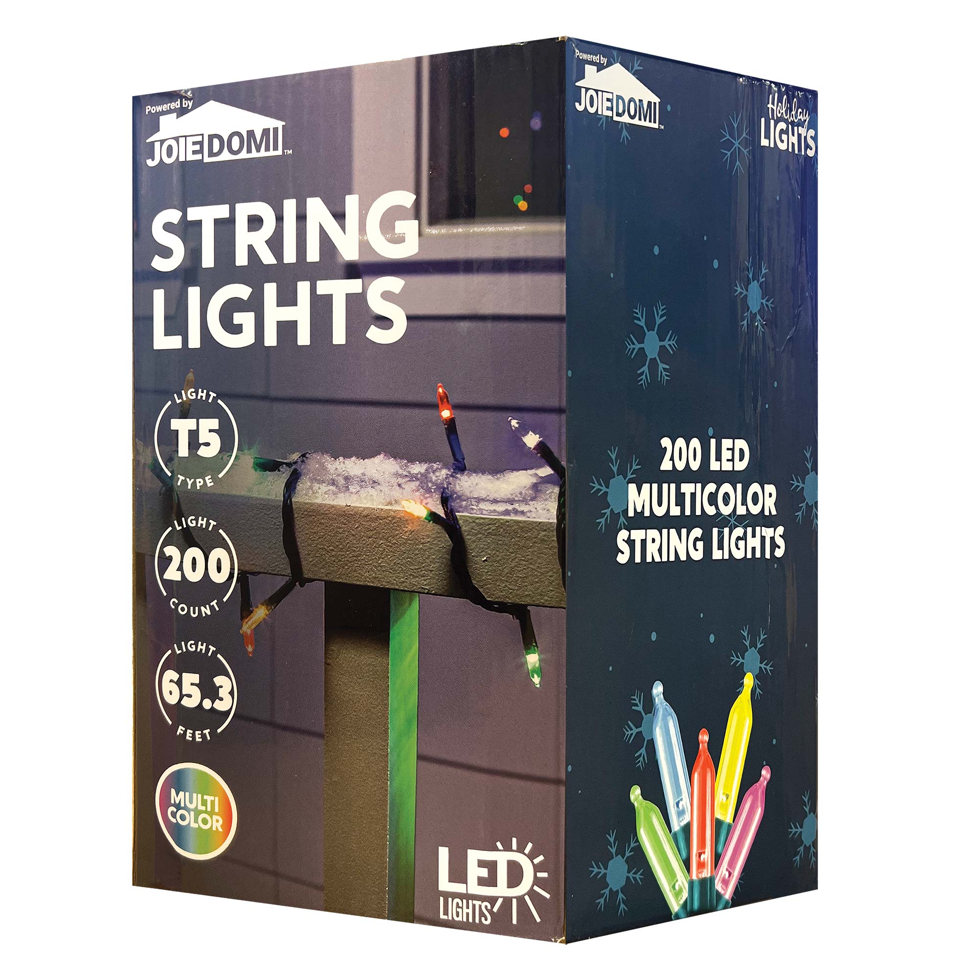 Colorful LED Christmas Lights with 200 Bulbs