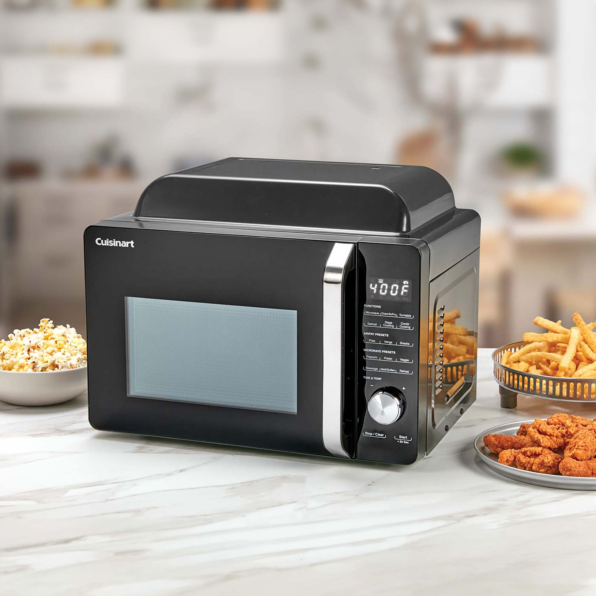 Cuisinart 0.6 Cu. Ft. Countertop 3-in-1 Microwave AirFryer Oven AMW-60 -  Best Buy