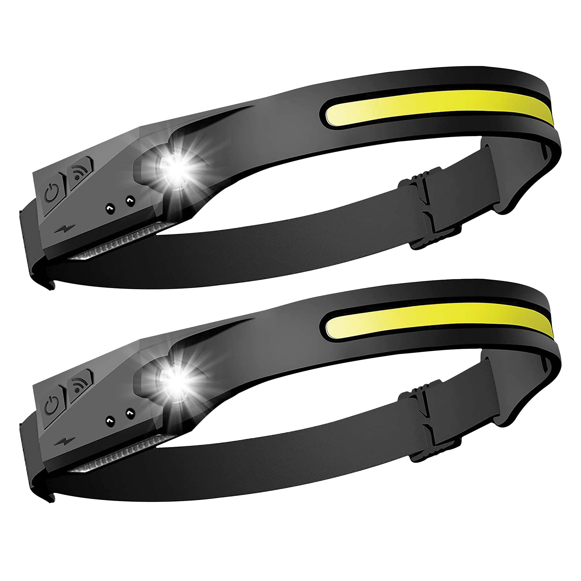 Rechargeable Headlamp - 2 Pack