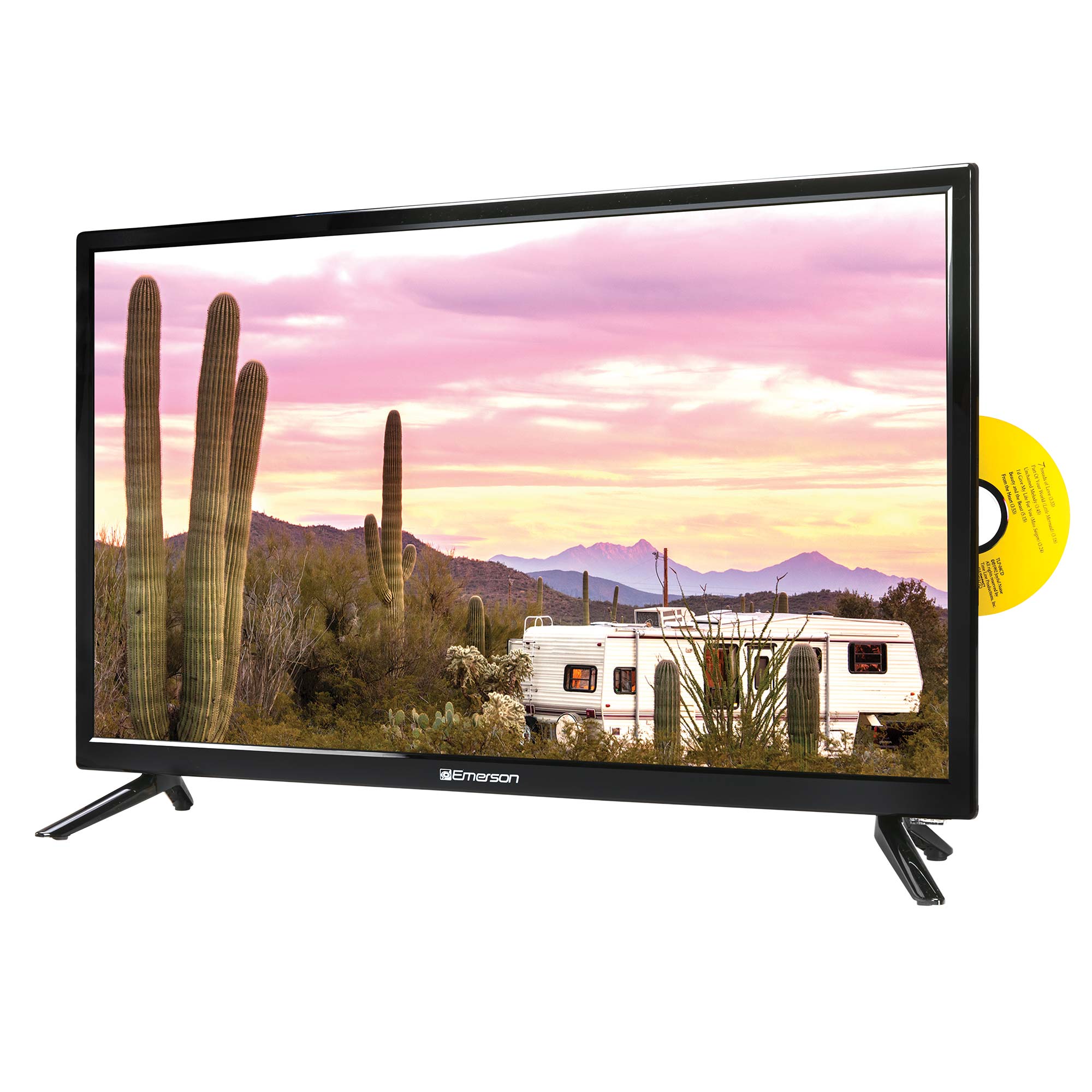 Emerson 24" TV/DVD Player with AC/DC