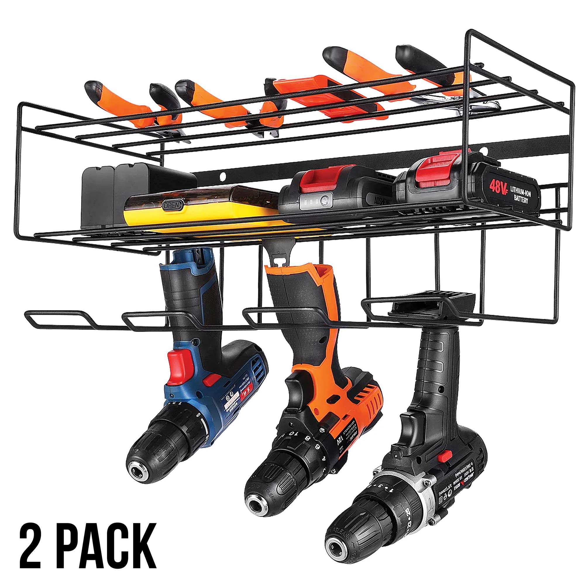 Power Tool Wall Organizer - 2 Pack