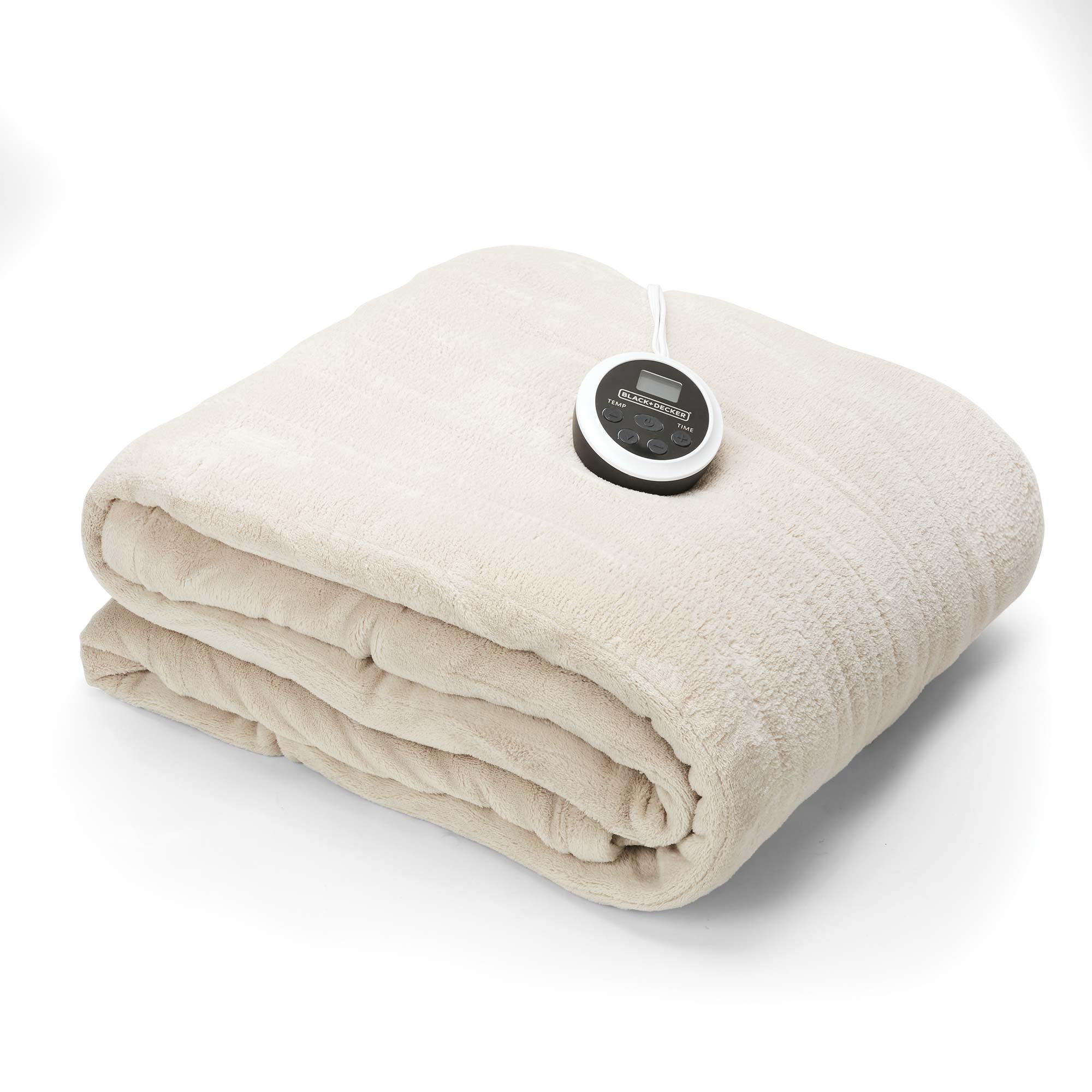 Black & Decker Twin Heated Bed Blanket - Cream