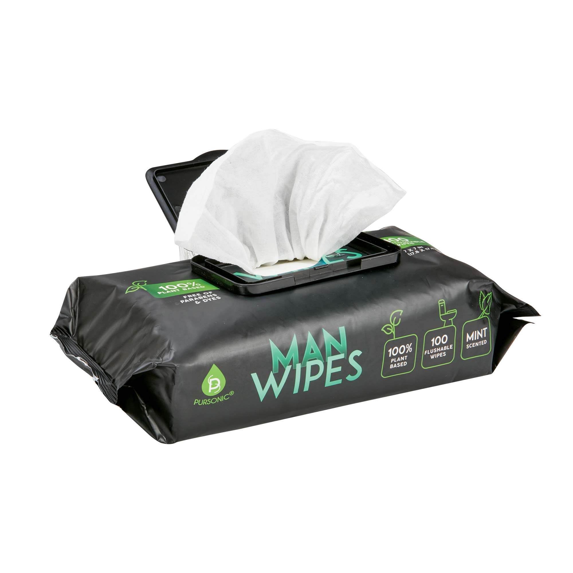 Flushable Wipes - 100 Pack