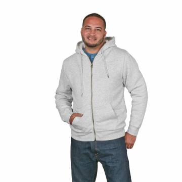 Men's Sherpa-Lined Hoody - Grey