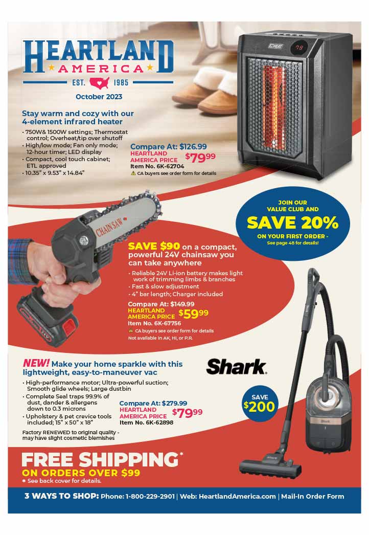 Shop the Heartland America Catalog, One of the Most Popular MailOrder