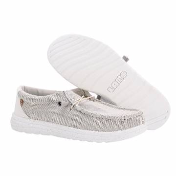 Men's Lamo Casual Slip-Ons - White