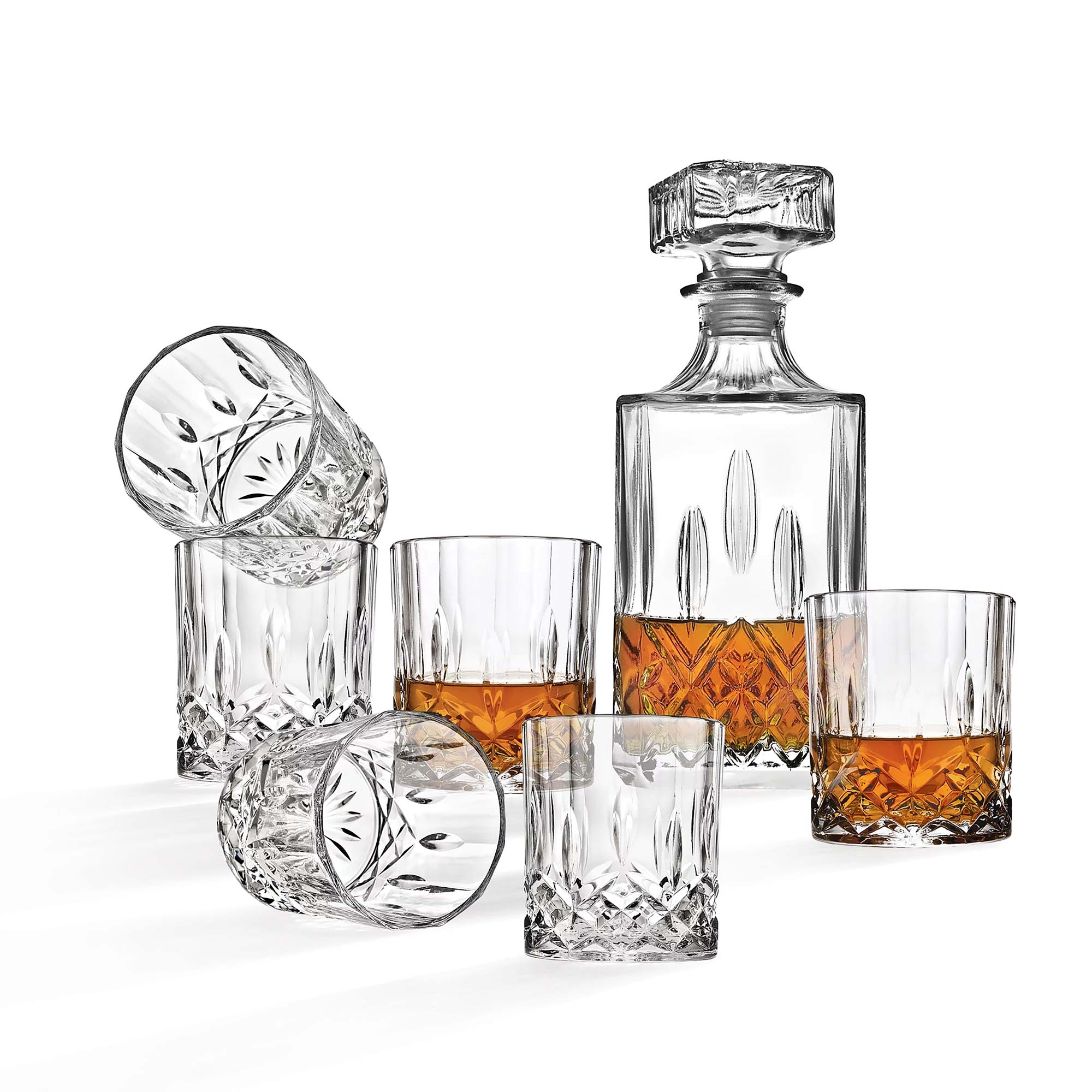 7 Piece Whiskey Glass Set